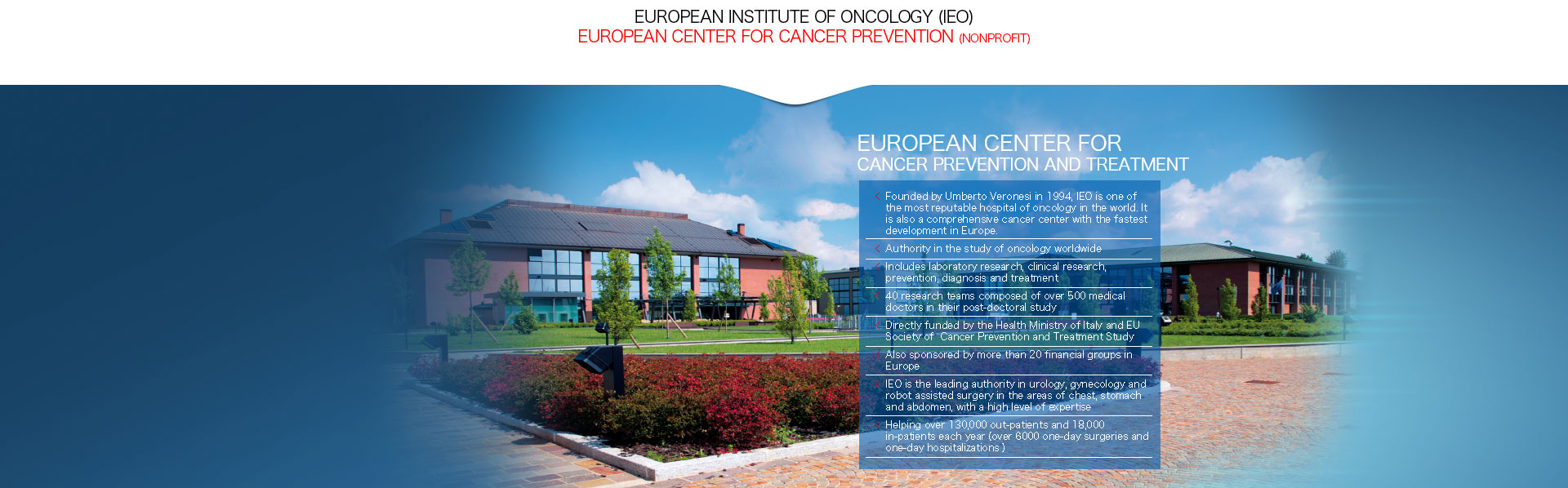 European Institute of Oncology